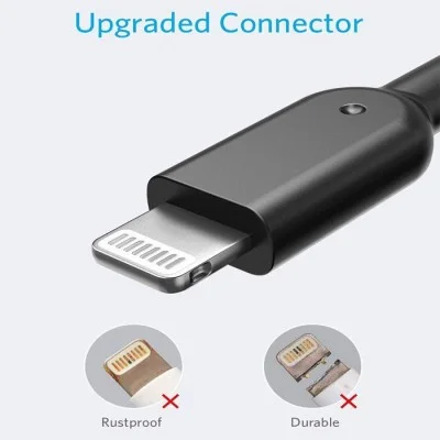 Anker PowerLine+ II Lightning (1.8m-6ft) C89 - Black